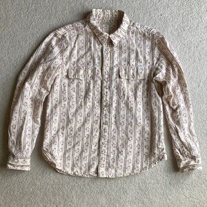 MOTHER frenchie button down shirt